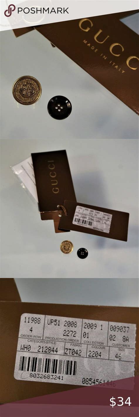 gucci replacement buttons